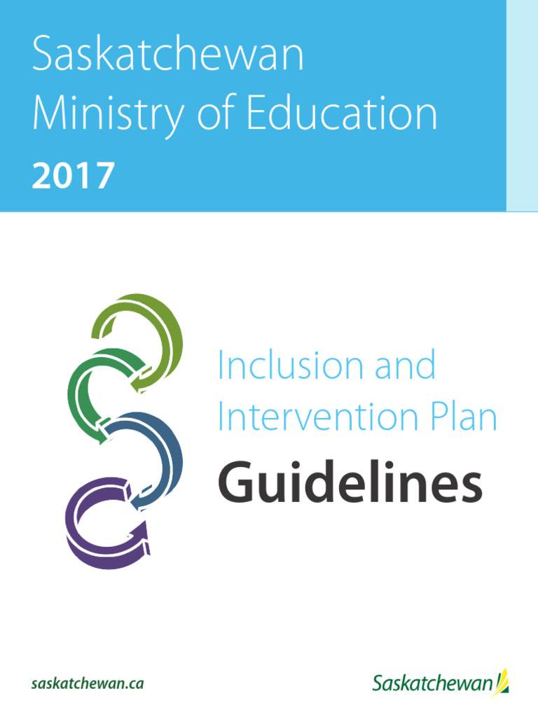Saskatchewan IIP Guidelines 2017 | PDF | Intelligence Quotient | Learning