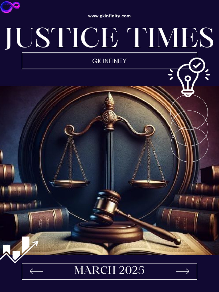 Justice Times - March | PDF | Trademark | Aiding And Abetting