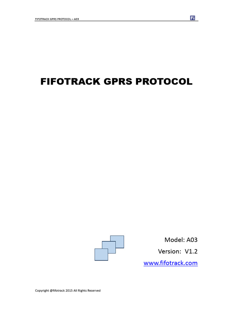 Fifotrack A03 GPRS Protocol V1.2 | PDF | String (Computer Science ...