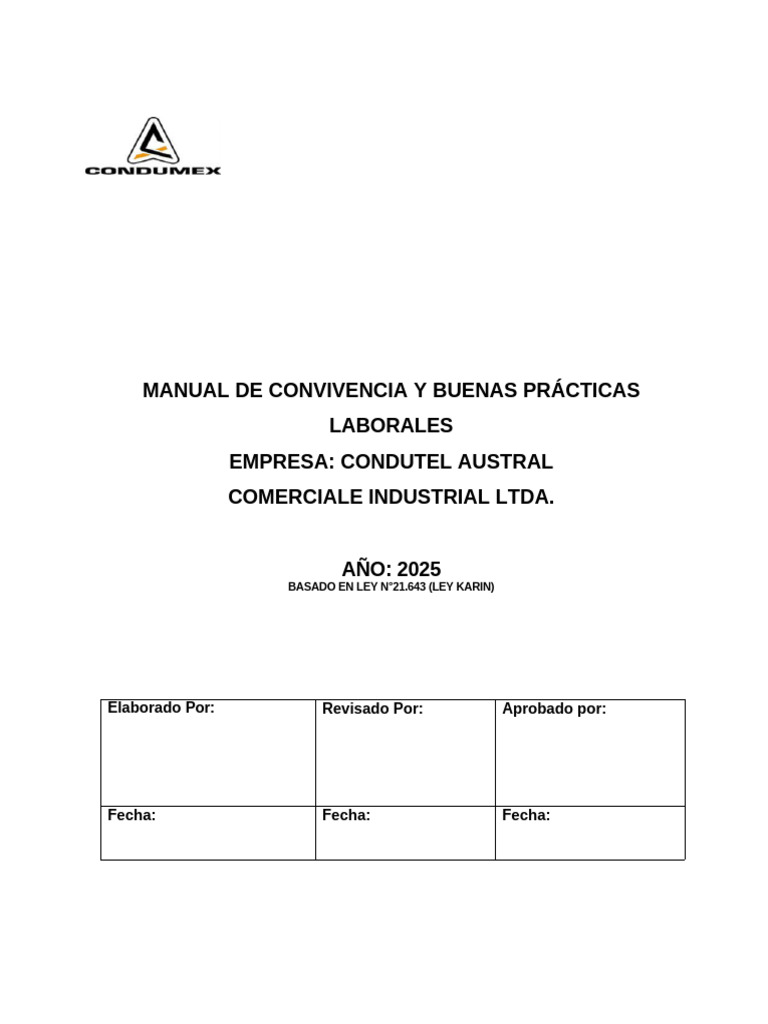 Manual de Buenas Prácticas Laborales | PDF | Derecho laboral | Liderazgo