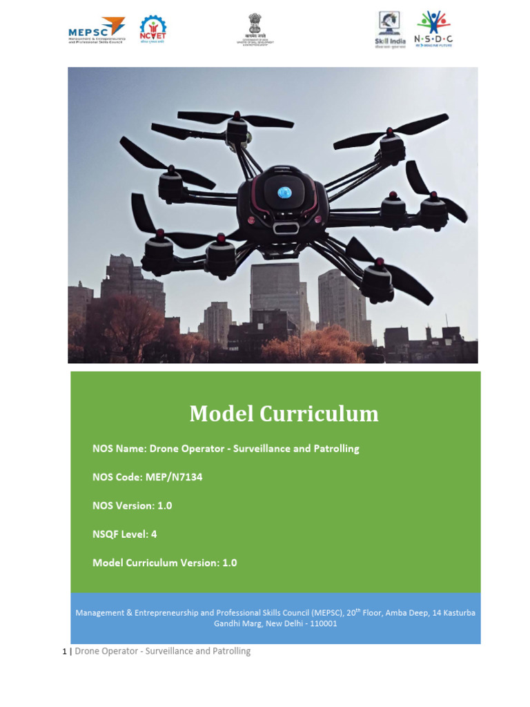Drone Operator Training Curriculum | PDF | Unmanned Aerial Vehicle ...