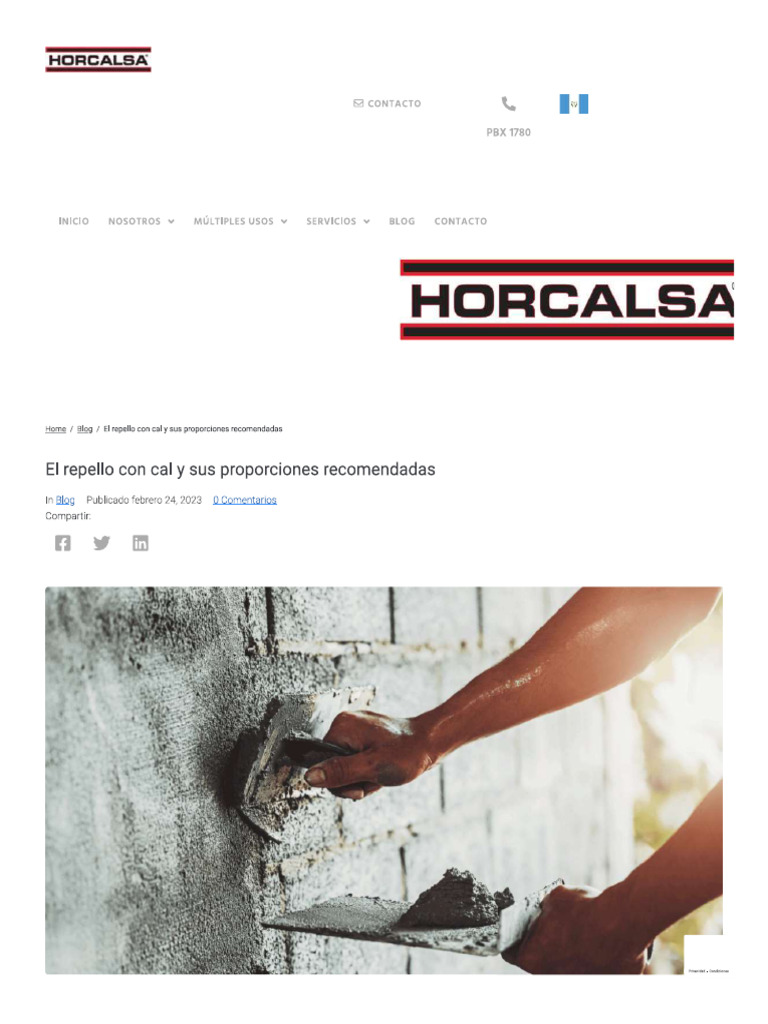 Repello Con Cal | PDF