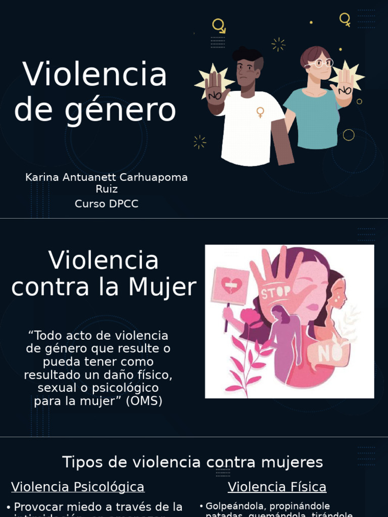Violencia de Género | PDF | Violencia | La violencia contra las mujeres