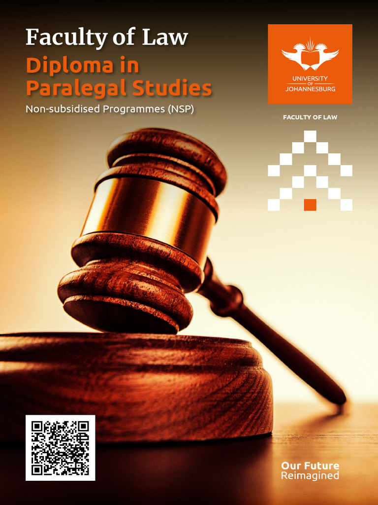 UJ Diploma in Paralegal Studies Overview | PDF | Justice | Crime & Violence