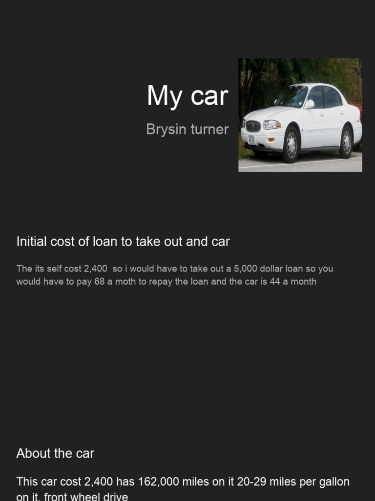My Car | PDF