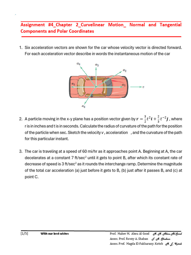 Assignment+#4_Chapter+2_Curvelinear+Motion_+Normal+and+Tangential ...