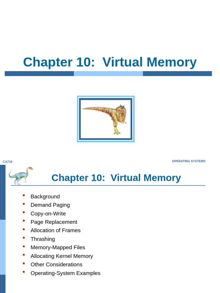 Virtual Memory Concepts and Management | PDF | Operating System ...