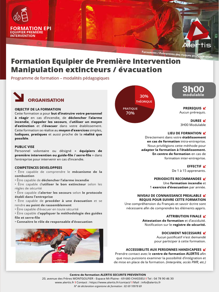 Formation Equipier Première Intervention | PDF | Pédagogie | Sécurité