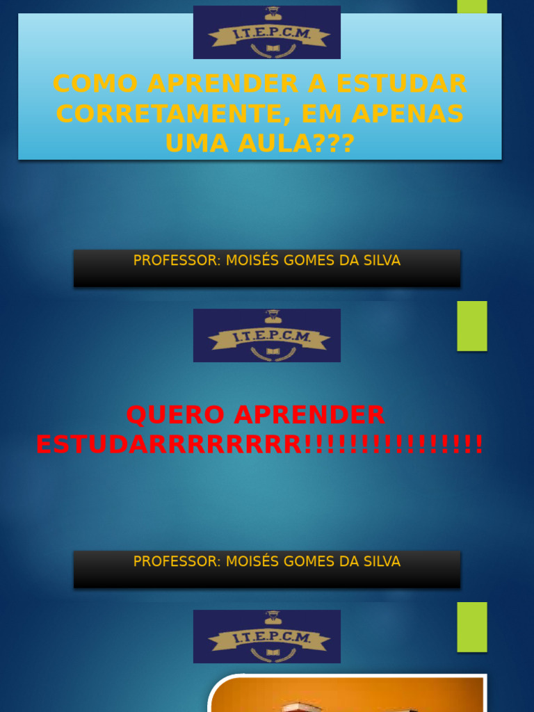 Dicas para Estudar Eficazmente | PDF | Lição | Professores