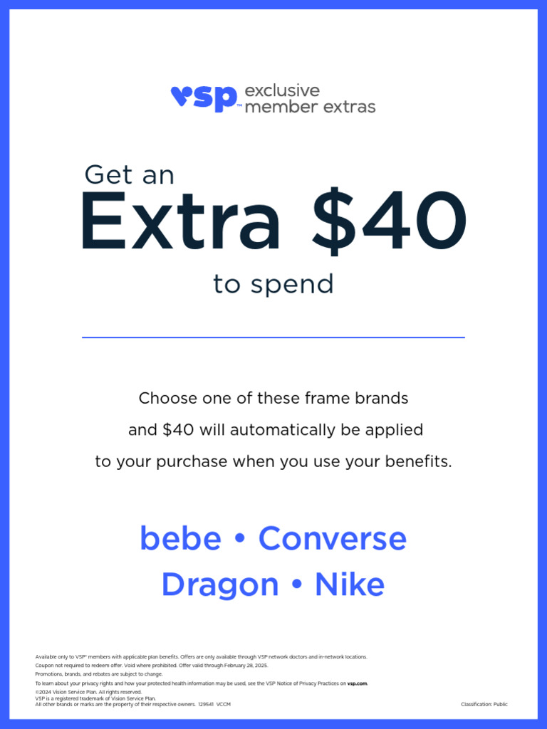 $40 Off Frame Brands Purchase | PDF