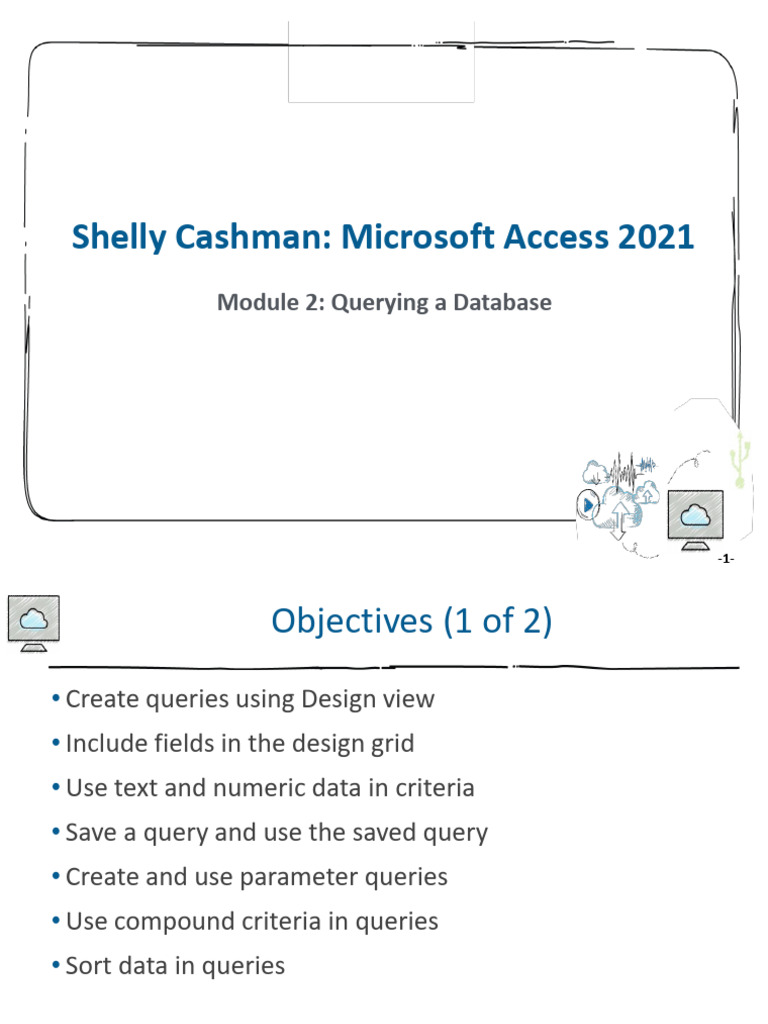 Creating Queries in Access 2021 | PDF | Databases | Microsoft Excel