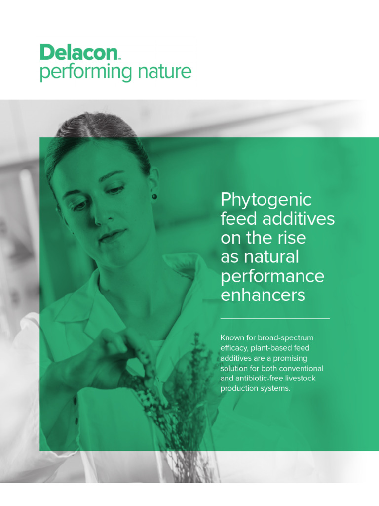 Phytogenic Feed Additives for Livestock | PDF