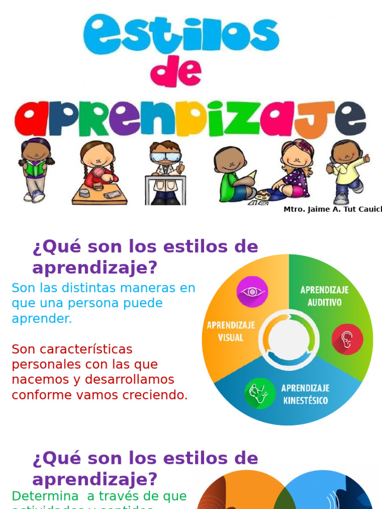 Estilos de Aprendizaje | PDF