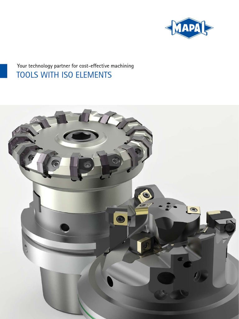 ISO Tool Solutions by MAPAL | PDF | Machining | Drilling