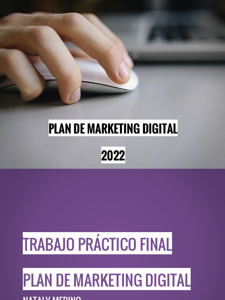 Plan de Marketing Digital 2022 para Megaemprende | PDF | Marketing ...