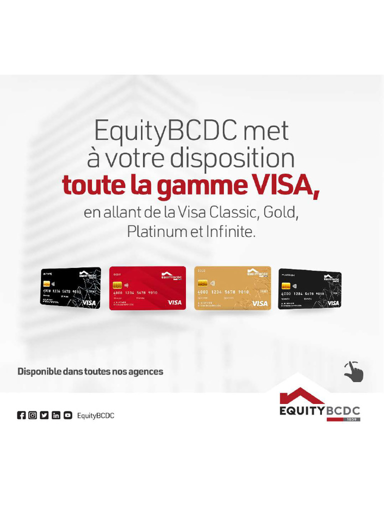 Cartes Visa EquityBCDC | PDF