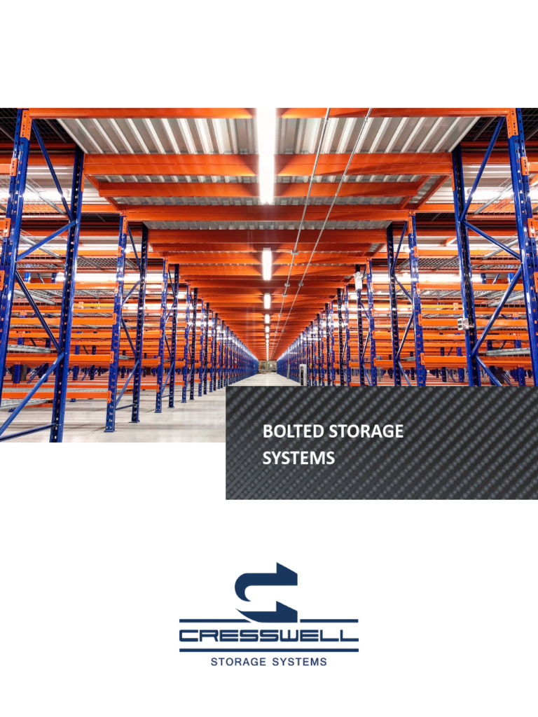 cresswell-bolted-racking-catalog | PDF | Welding | Construction