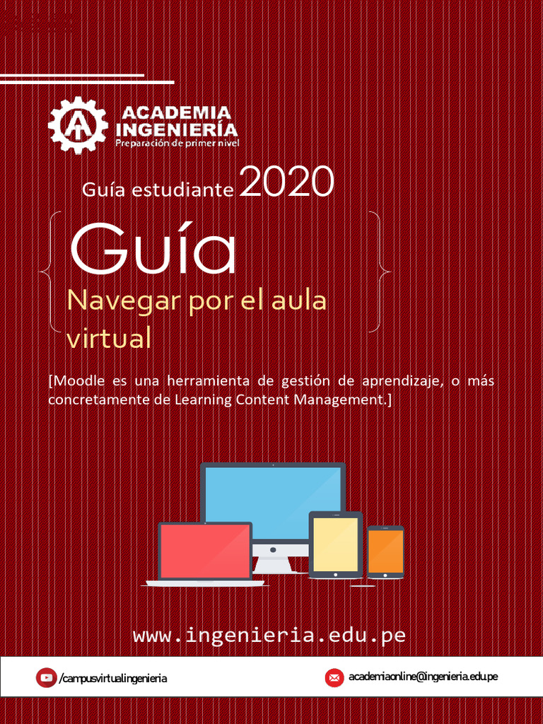 Guía para Navegar Aula Virtual 2020 | PDF