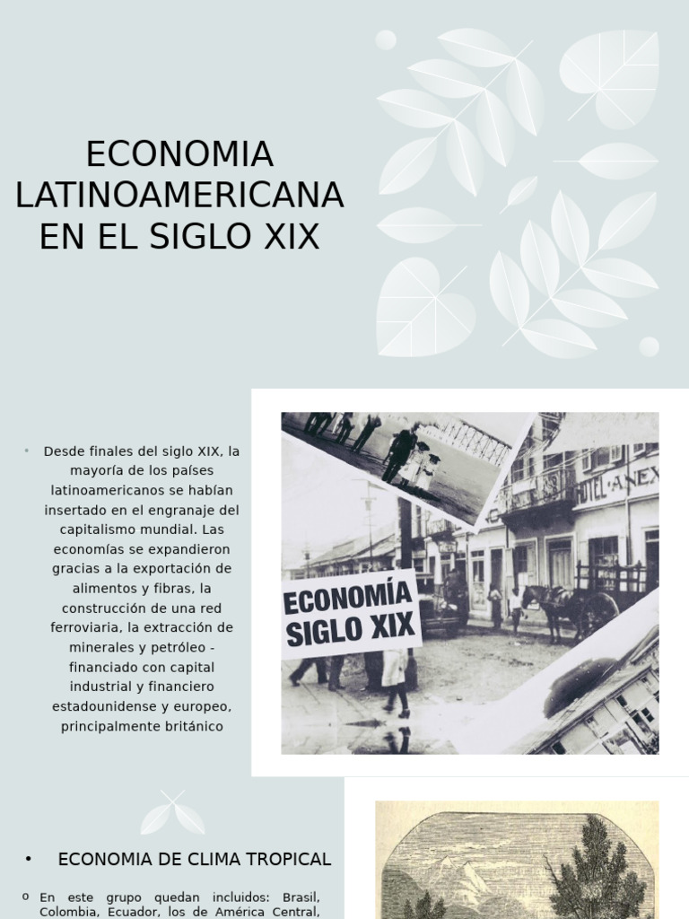 Economia Latinoamericana en El Siglo Xix | PDF | America latina | Economias