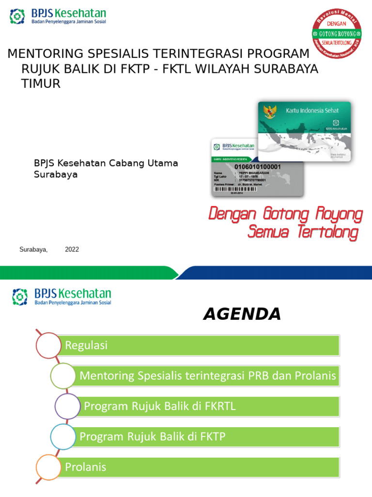 Mentoring Spesialis Program Rujuk Balik | PDF
