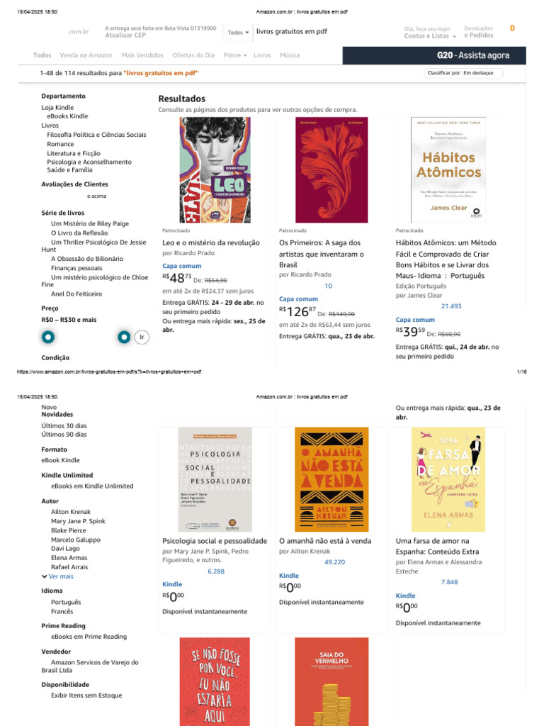 Livros Gratuitos em PDF na Amazon | PDF