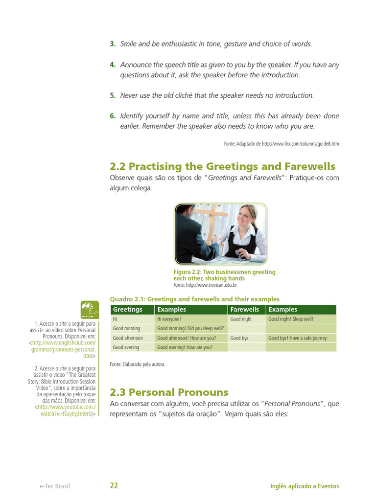 Effective Greetings and Introductions Guide | PDF