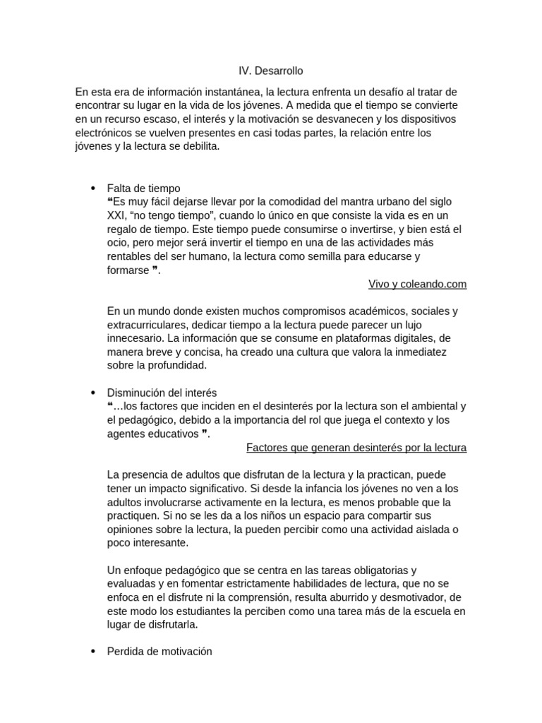 Desafíos de la lectura en jóvenes | PDF | Cognición | Aprendizaje