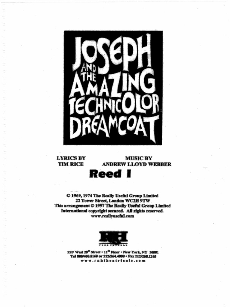 Joseph - Reed I | PDF
