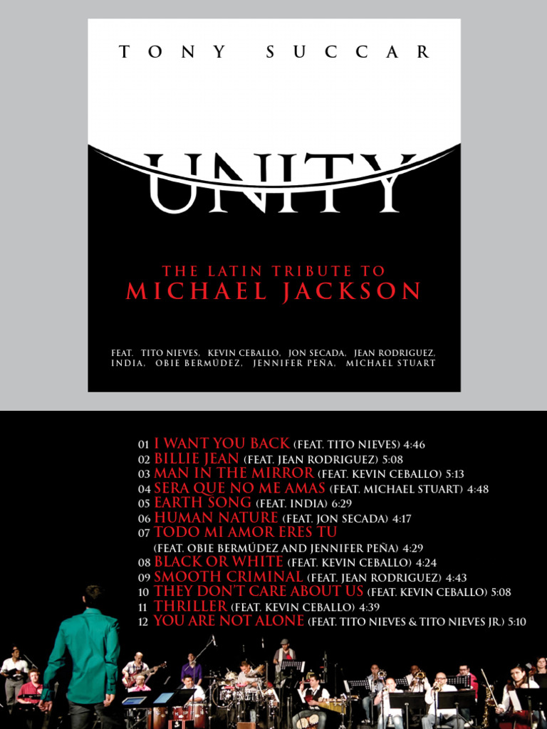 Tony Succar's Latin Michael Jackson Tribute | PDF | Musical Instruments