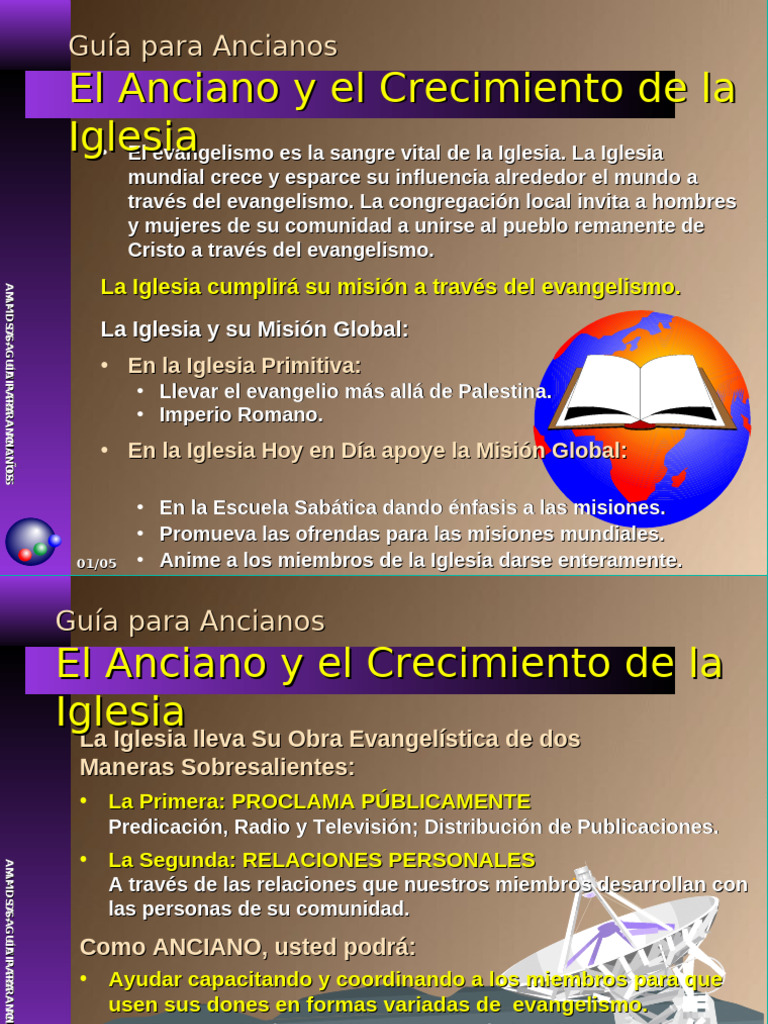Guía de Evangelismo para Ancianos | PDF | Iglesia cristiana | Evangélico