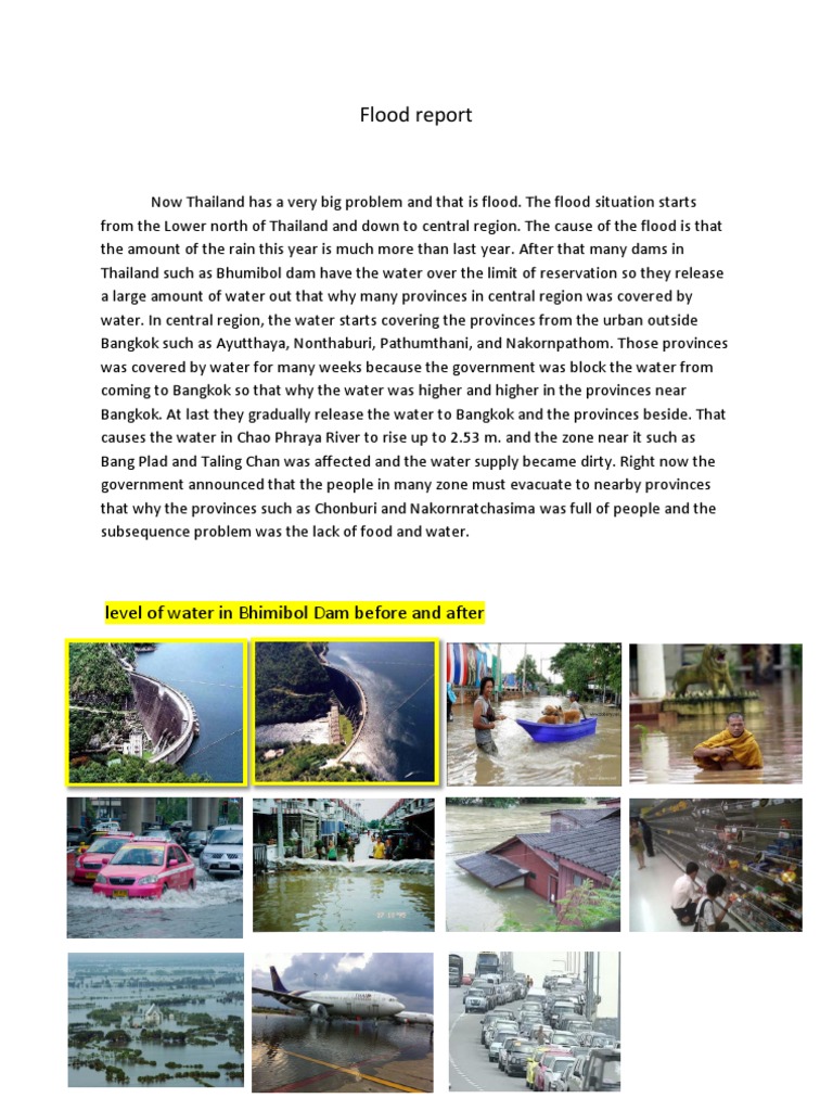 Flood Report | PDF | Science & Mathematics