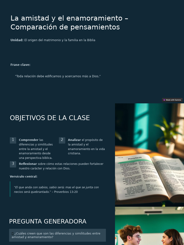 Unidad 1 - Tema 2 | PDF | Amistad | Amor