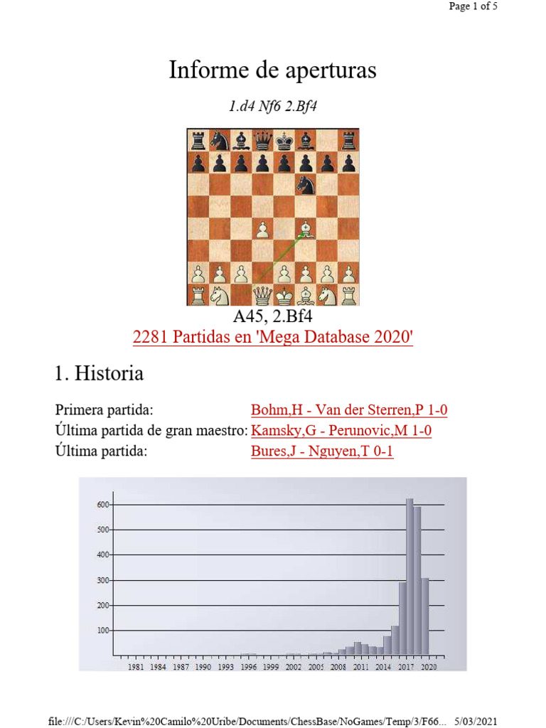 Tácticas en Aperturas de Ajedrez | PDF | Ajedrez, gente | Grandes ...