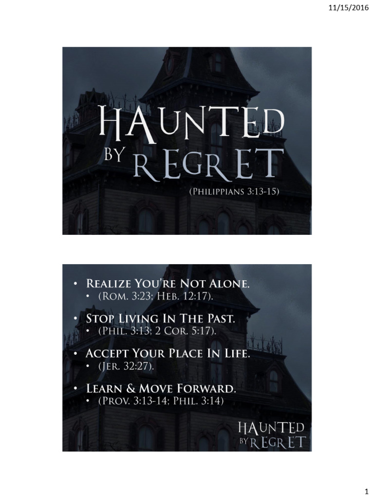 Haunted by Regret (PP) PDF