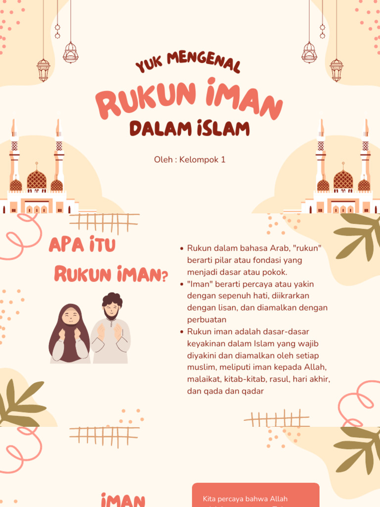 Mengenal Rukun Iman dalam Islam | PDF