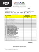 Rekod Transit PBD SN 2025 - 2026 | PDF