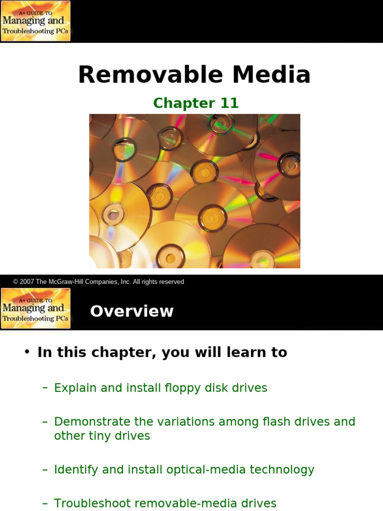 PP - ch11f - Removable Media | PDF | Memory Card | Dvd