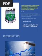ICAEW's Five Fundamental Ethical Principles | PDF | Confidentiality ...