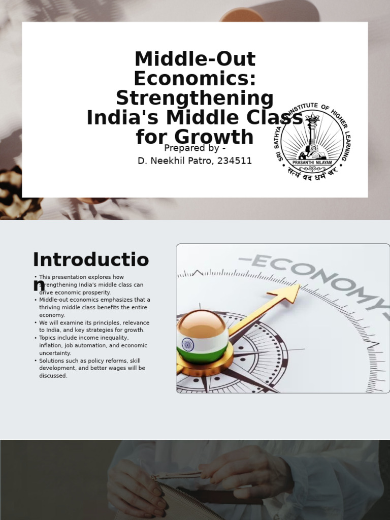Business Environment Middle-Out Economics | PDF | Economics | Middle Class