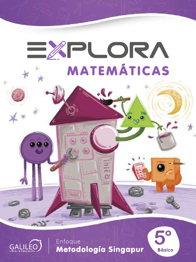 Texto Explora - 5° Básico | PDF | División (Matemáticas) | Multiplicación