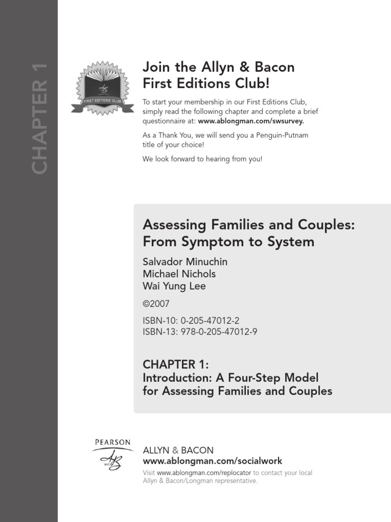 Assessing Families: A Four-Step Model | PDF | Psychotherapy | Family ...