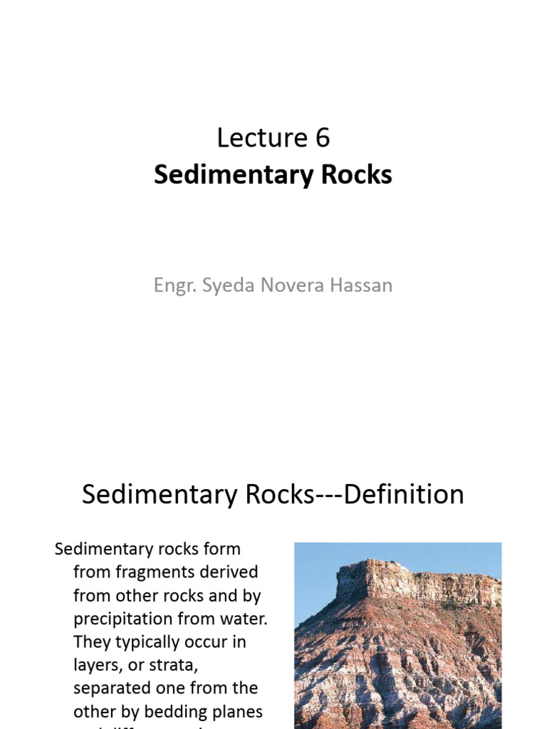 Understanding Sedimentary Rocks | PDF | Clastic Rock | Sedimentary Rock
