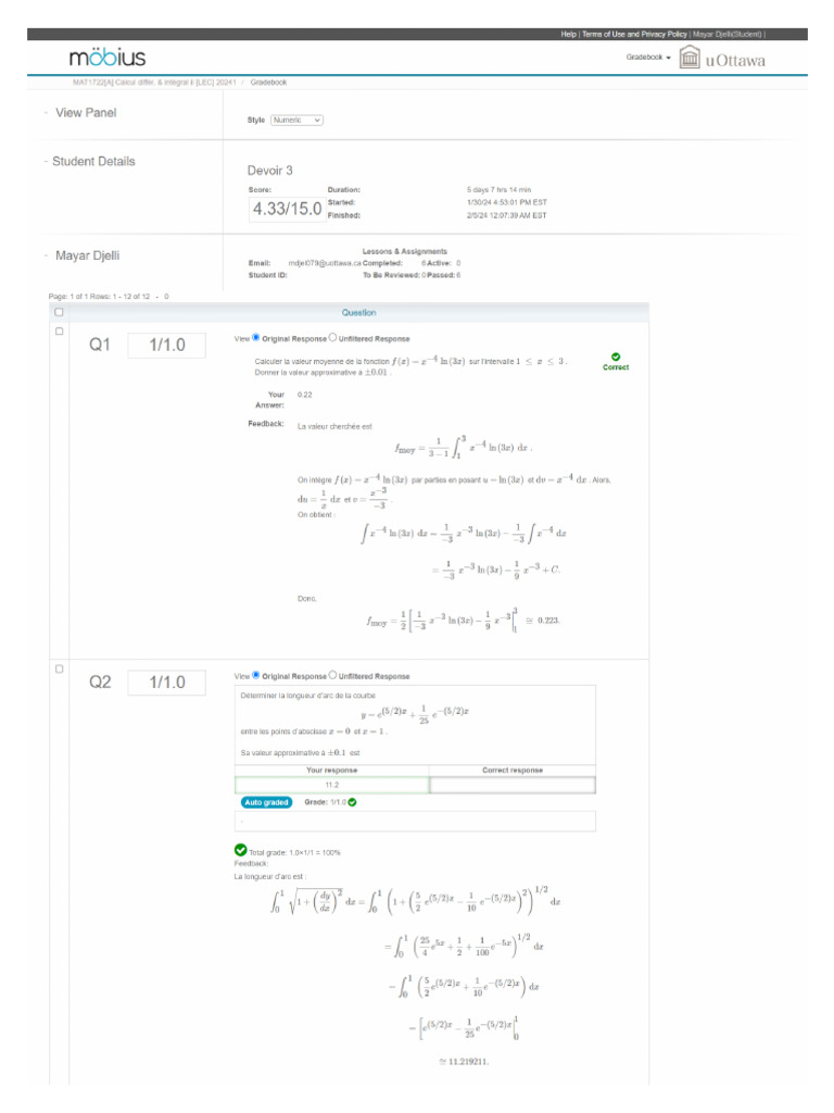 Solution Mobius 3 1 | PDF