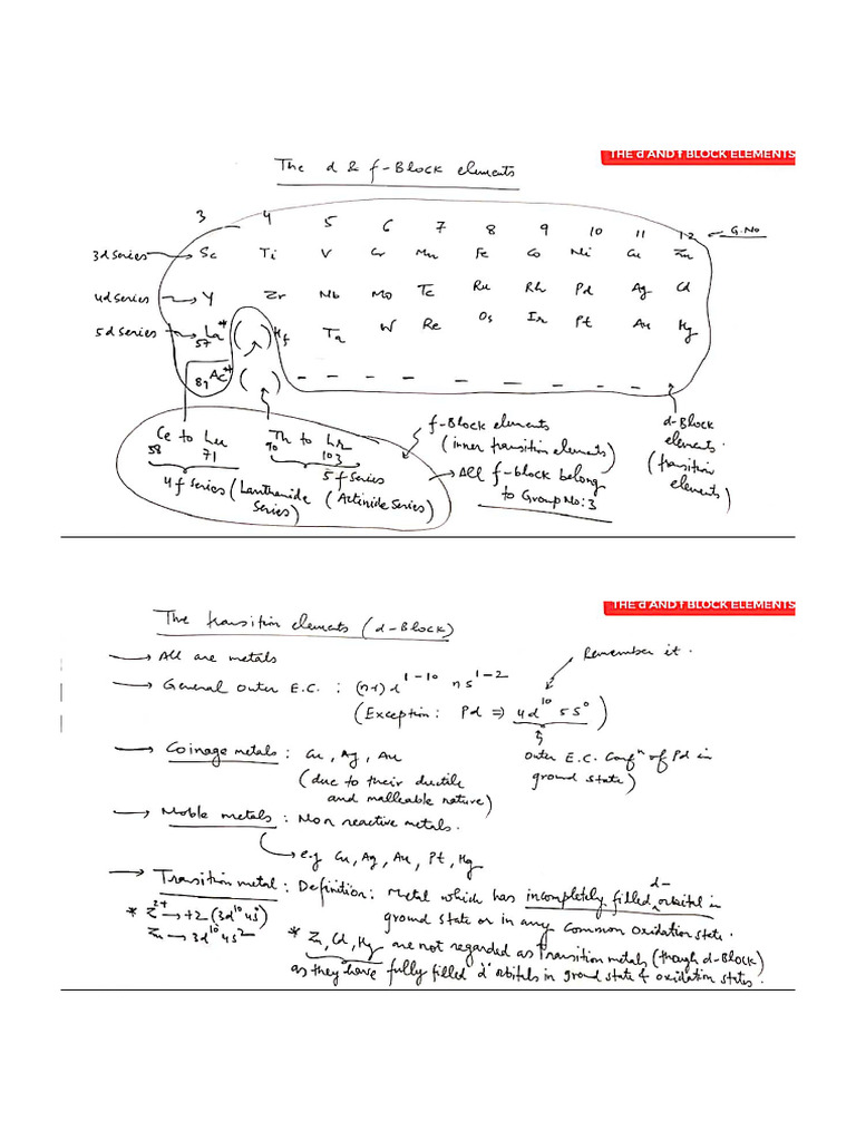 D and F Block | PDF