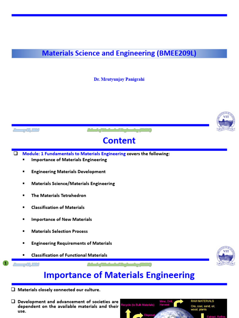 Fundamentals of Engineering Materials | PDF | Metals | Crystal