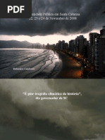 Calamidade Em Santa Catarina