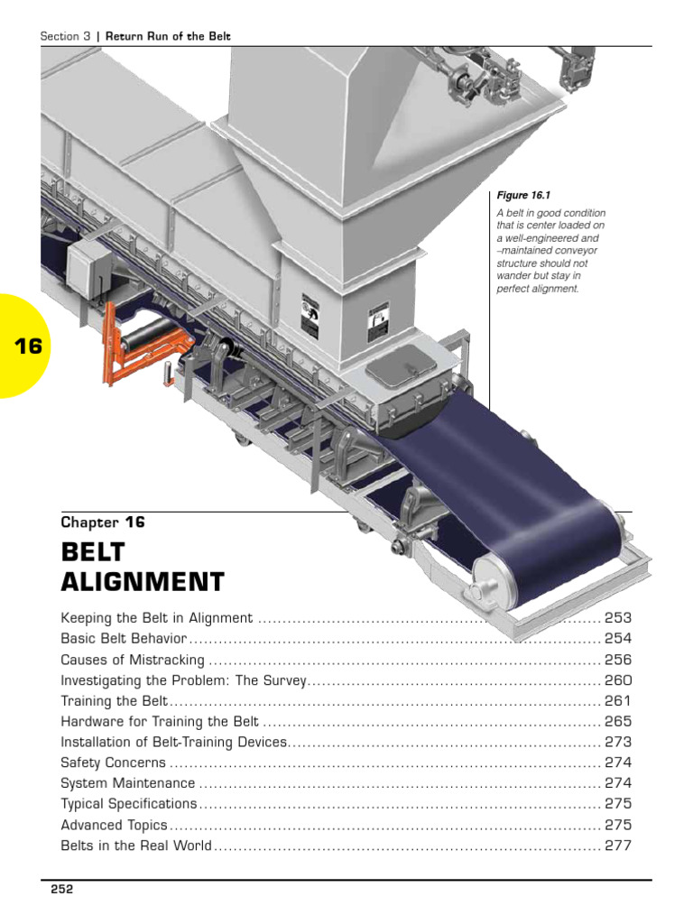 Belt Alignment | PDF | Belt (Mechanical) | Surveying