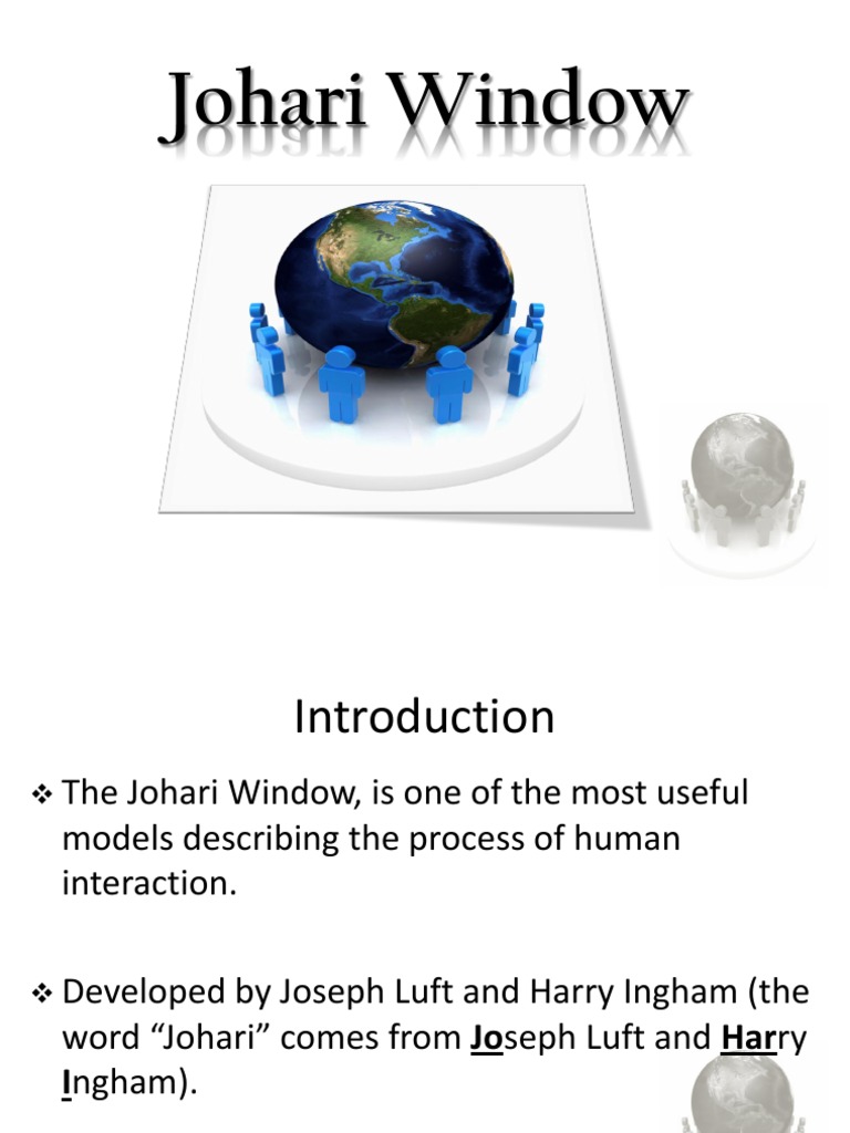 Understanding the Johari Window Model | PDF