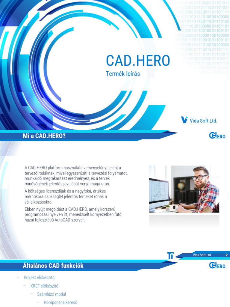 CAD Hero Magyar - Vida Soft Services | PDF