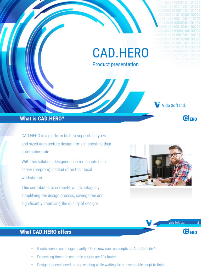 CAD.HERO: Automation for Design Firms | PDF | Databases | 64 Bit Computing